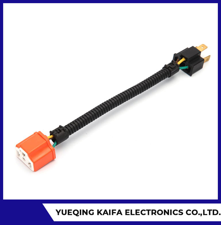 H4 3 pin Wire Harness Connector