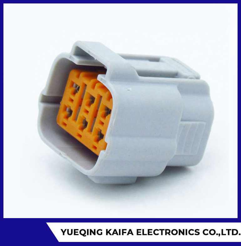 6 Pin Waterproof Electrical Wire Cable Connector Plug