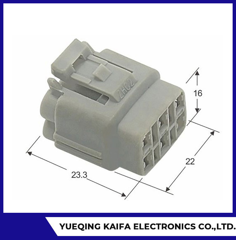 6 Pin Male Waterproof Automotive Connector