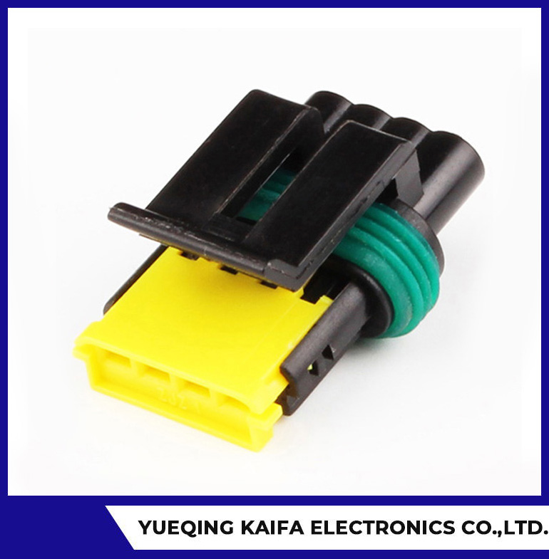 4 Pin Plastic Automotive Connector