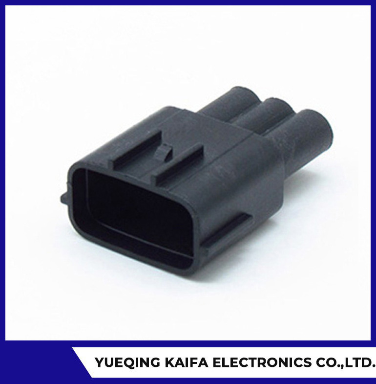 3 Pin Electrical Wire Cable Connector Plug