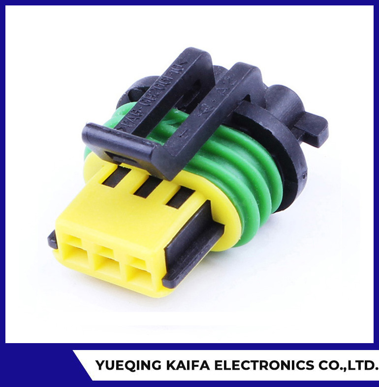 3 Way Plastic Automotive Connector
