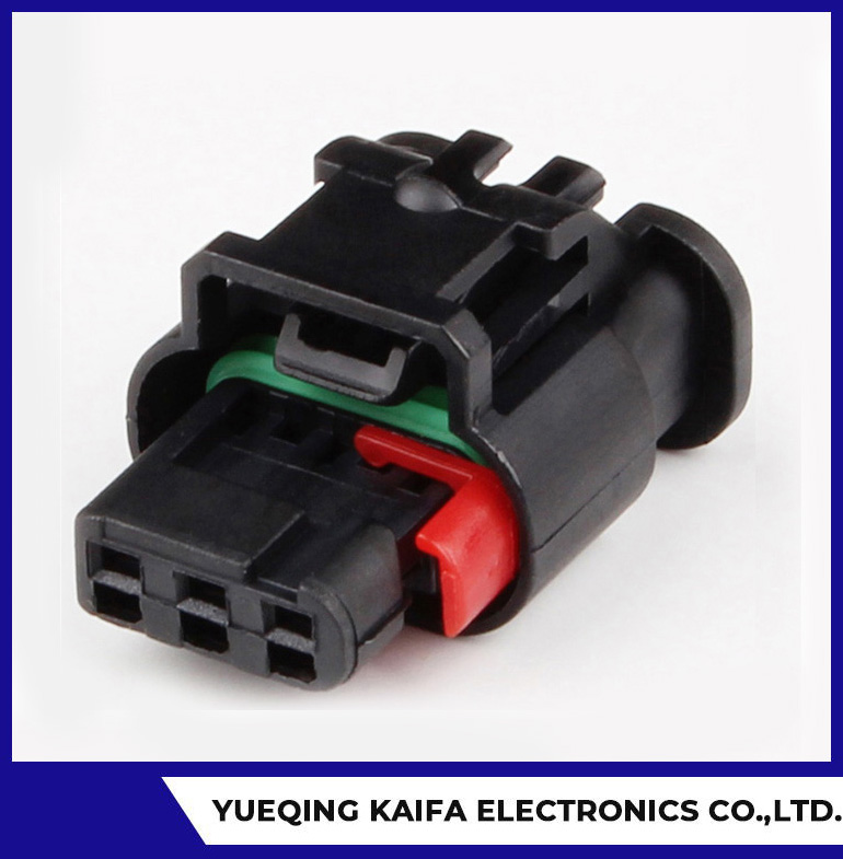 3 Pin Plastic Automotive Wire Connector