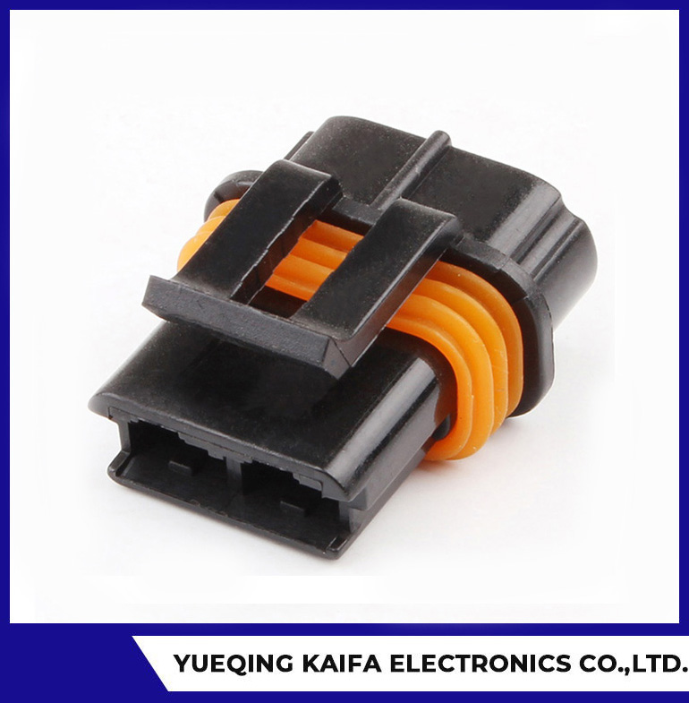 2 Pin Female Waterproof Connector Plug