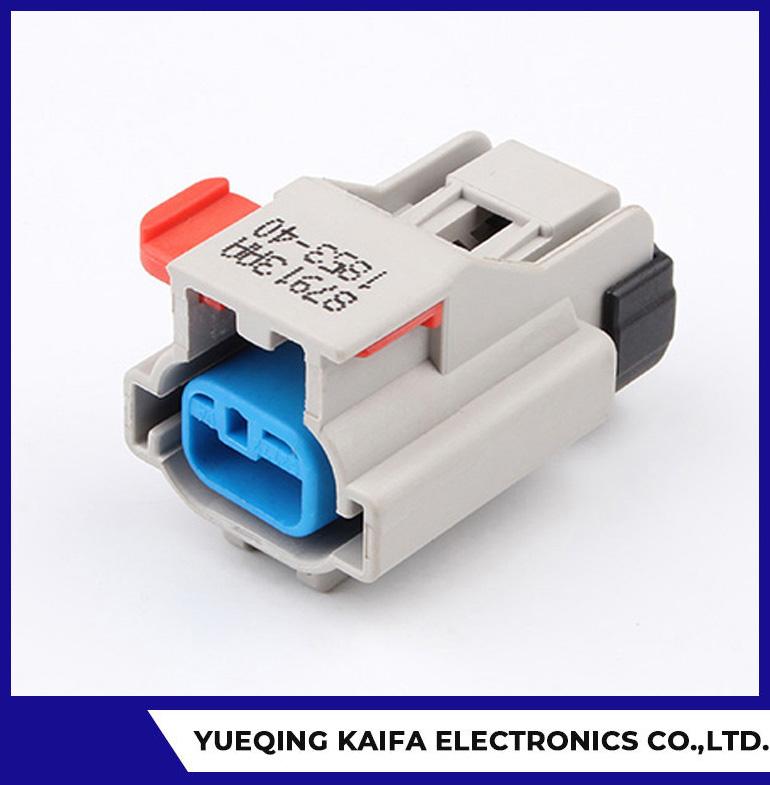 2 Pin Plastic Automotive Wire Connector Plug