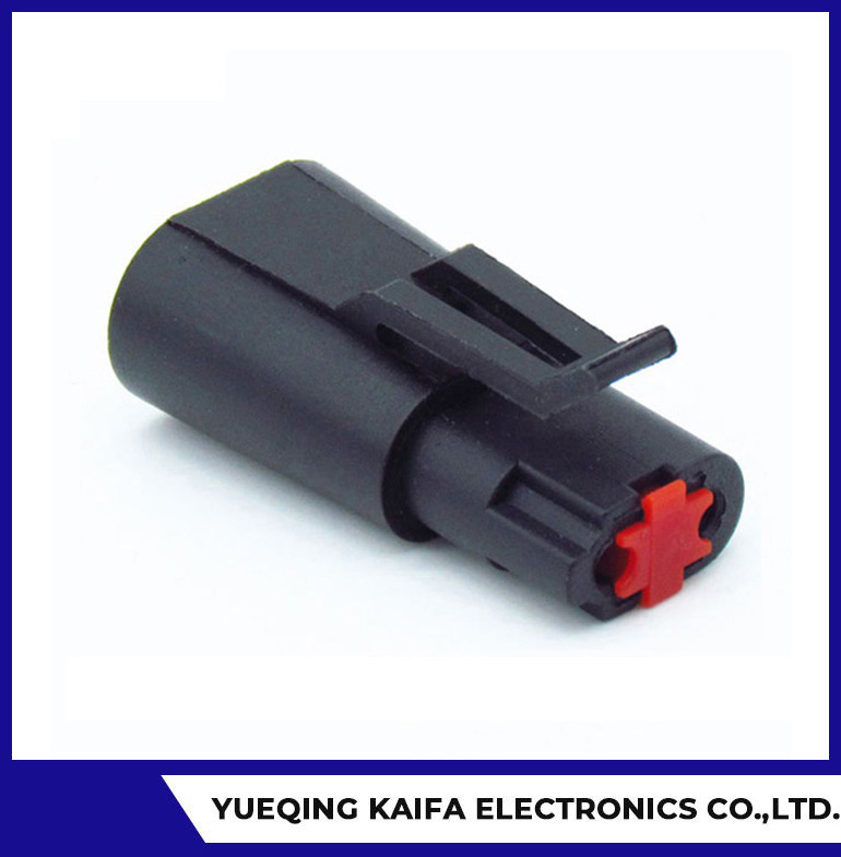 2 Pin Electrical Wire Automotive Connector Plug